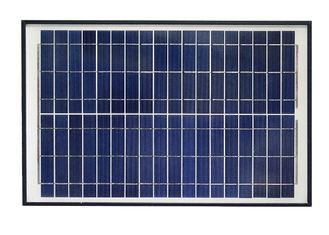 12V pannello solare blu, pannello solare policristallino del silicio con il morsetto a coccodrillo