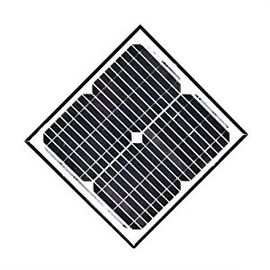 20 / Un modulo solare monocristallino da 30 watt che addebita il sistema della luce del giardino