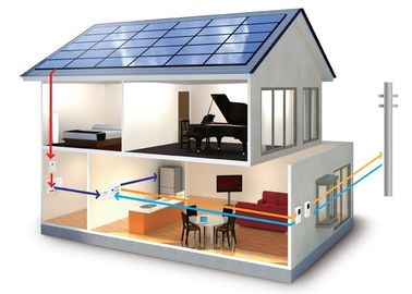 Potere solare residenziale del carico della centrale elettrica del pannello solare dei sistemi di elettricità 4500W