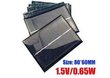 Pannelli solari policristallini del silicio di dimensione di 80mm x di 60 per la luce portatile del giardino