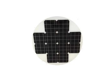 Pannello solare rotondo del caricatore dell'iluminazione pubblica, cellula solare alto TPT ignifugo di PV