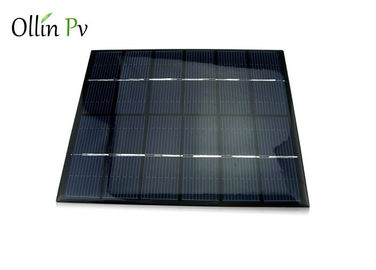 Mono/poli mini batteria dei pannelli solari 2w 6v del silicio facile porta per illuminazione dell'iarda