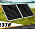 corredi di campeggio dei pannelli solari di vetro pieghevoli di 250W 300W 400w