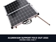 corredi di campeggio dei pannelli solari di vetro pieghevoli di 160W 200W 400w