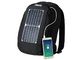 Zaino d'escursione solare di carico veloce portatile con i pannelli solari smontabili