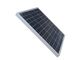 Pannelli solari del silicio dell'energia pulita 260 watt, pannelli solari del nero del sistema domestico