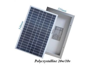 Pannelli solari di PV della serra della barca di rv materiale resistente UV del silicone da 25 watt
