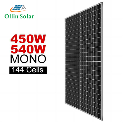 comprare il mono pannello solare delle mezze cellule 550W ha anodizzato il pannello a energia solare della struttura della lega di alluminio online manufacture
