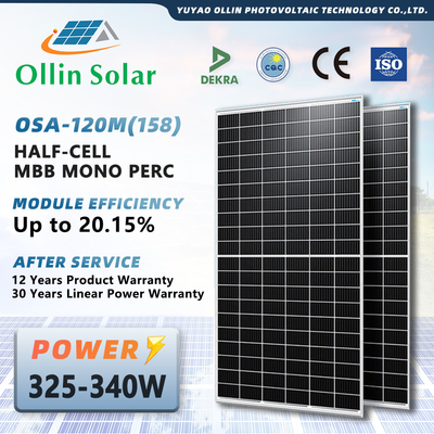 comprare Fuori da energia solare di griglia il sistema per la casa ha usato i mono pannelli solari 320w 330w 340w 350w 355w online manufacture