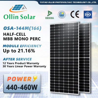 comprare Pannello a energia solare solare dei pannelli solari 445W 450W 455W 460W delle cellule di OLLIN mezzo online manufacture