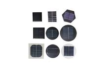 pile solari policristalline monocristalline del pannello solare rotondo di 1w 2w