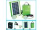 Caricatore portatile normale del pannello solare con i moduli solari di 5w PV e le lampadine di una batteria 2