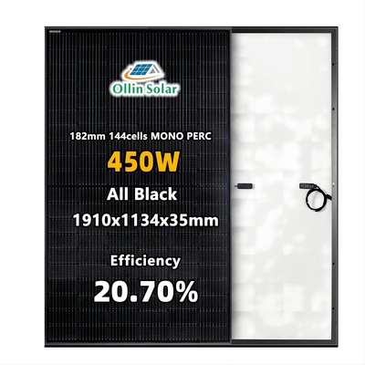 pannello solare Kit For Homes delle cellule del mono pannello solare di 445W 450W 455W 460W mezzo