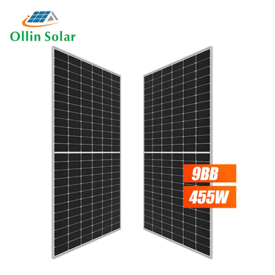 Impermeabilizzi un pannello solare 400W 420W 430W 440W 450W di 144 cellule di metà