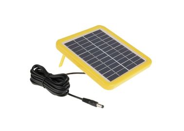 Modulo di PV laminato ANIMALE DOMESTICO policristallino di plastica giallo del pannello solare della struttura mini