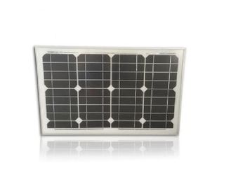 Piccole cellule monocristalline di Pv del campo asciutto, griglia fuori che accende 12v un pannello solare da 40 watt